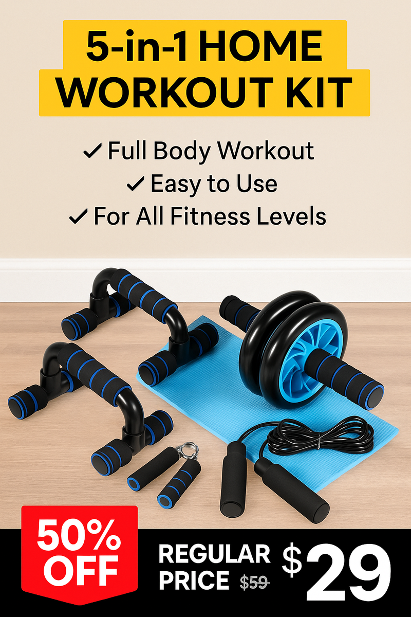 Niorana HomeFit 5™ | 5-in-1 Workout Set